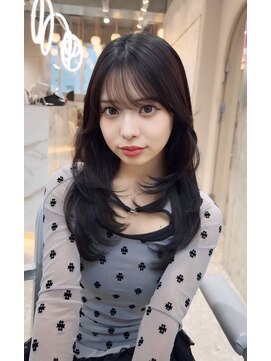 シー バイ ロンド 新宿(Sea by Lond) 巻ける縮毛矯正×ハッシュカット/ピンクベージュ/イメチェン新宿