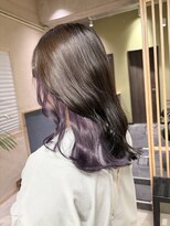 ジンカ(JINKA)&nbsp;インナーカラー-ラベンダーシルバー
