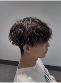 ツイストスパイラルマッシュツーブロック