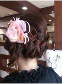 サイドのカールでモテ可愛アップ