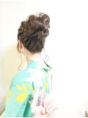 浴衣ヘアアレンジ