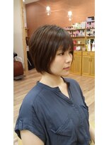 ヘアーメイクサーブ(hair make Serve) 愛されショートボブ