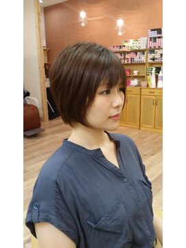 ヘアーメイクサーブ(hair make Serve) 愛されショートボブ
