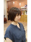 愛されショートボブ