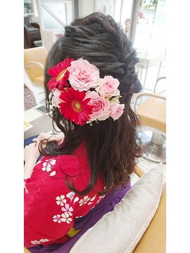 ウェル アアルト 海老名ビナウォーク店 卒業式*ゆるふわハーフアップ【aalto海老名/海老名駅】