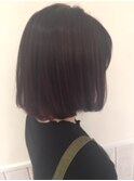 内巻きボブスタイル