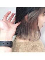 クラン(clan)&nbsp;くせ毛カバー　アッシュカラー　上品フォルム大人ボブ