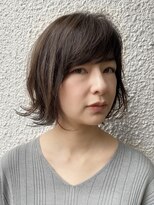 スタイル 茅ケ崎(STYLE)&nbsp;【磯崎真介】オフィスで愛される外ハネバブ！アッシュブラウン！