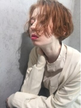 クレアール 大井町(CREAR) 【CREAR大井町】セミウェットウェーブ小顔ショート