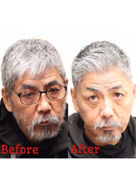 ヘアーアンドグルーミング ヨシザワインク(HAIR&GROOMING YOSHIZAWA Inc.) 40代50代刈り上げベリーショートメンズツーブロック髪質改善