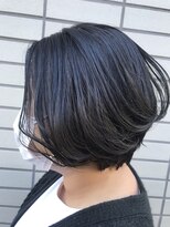 フラット 千葉(Flat.)&nbsp;【JAGARA代見】ブルージュハイライト/ショートボブ【千葉】