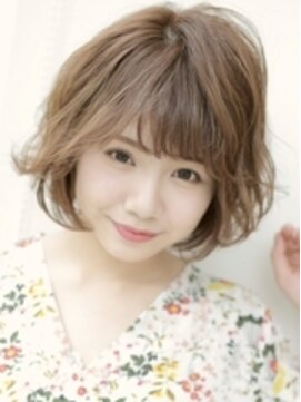 アグ ヘアー スプリング 八戸青葉店(Agu hair spring) ふわっとアレンジが可愛いショート