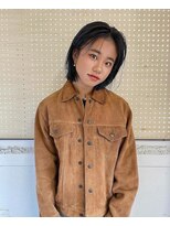 ルーム(Loom.)&nbsp;暗髪切りっぱなしボブ