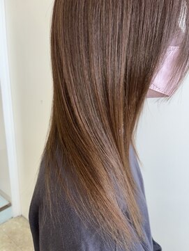 レオ 幸手(Leo) 20代30代40代大人可愛い髪質改善カラー艶感ストレート透明感