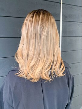 アイティーバイアルバム 下北沢店(IT by ALBUM) 馴染ませハイライト_ショコラベージュボブルフ_ba350691