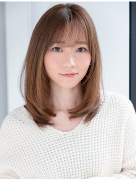 マッシュアンドマッシュアヴェダ ららぽーと福岡店(mash&mash AVEDA) 田中みな実さん風♪大人かわいいミディアムヘア