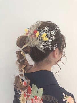 リーホリエ(Lee Horie) 【石森】着物ヘアアレンジ
