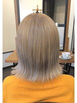 リピュア(Re:PURe)&nbsp;**ぱっつんボブミルクティーダブルカラー**