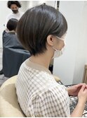 耳掛けショートヘア