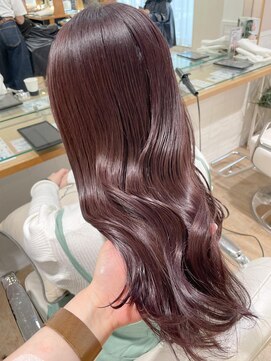 ネオリーブ チロル 横浜西口店(Neolive CiroL.) ラベンダー　艶髪　韓国ヘア