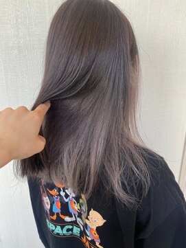 エルベ けやき台店(elve) インナーカラー×シルバー