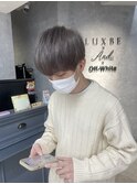 【メンズシルバーカラー】SAKI
