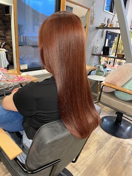 デイジー(Daisy) レッドブラウン　ロングスタイル♪