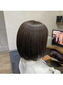 くすみグレージュやわらかい美髪シンプル大人【カミケン清明店】