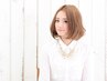 【透明感！】ケアブリーチWカラー+cut+極潤美髪TR￥25800～→￥19500