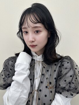 シェノン サントル(CHAINON CENTRE) 艶×抜け感で仕上げる【韓国風似合わせスタイル】梅田茶屋町