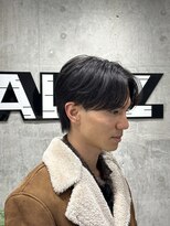 オルズ 渋谷(ALLZ)&nbsp;韓国ヘアセンターパート毛流れリバースパーマカルマヘア