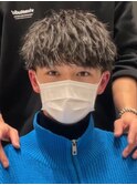 刈り上げマッシュ ツイスパ