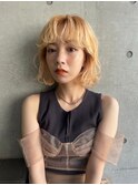 【MILK/MURIEL macoto】ブロンドヘア　ボブ