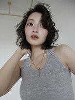 エヌ トーキョー(enu TOKYO) レイヤーカット　ミディアム　ボブ