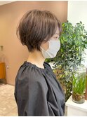 ◎NAKAMURA◎ #113 ショートヘア/くすみベージュ