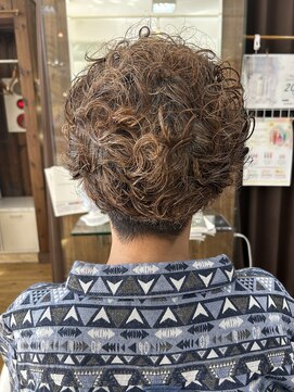 ジャストヘア ラポール 北久里浜店(just hair RAPPOR) 【根岸真奈美】レディース刈り上げ/パーマ/2セクション
