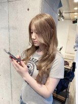 リムレス(LIMLESS)&nbsp;透明感カラーダブルカラーミディアムレイヤー韓国インナーカラー