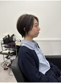 ドライヤーだけで収まるショートヘア