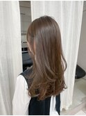 春カラー、ミルクティーカラー