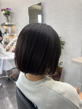 ステイドリーム(STAY DREAM)の写真/［赤磐/桜が丘］『小顔効果と似合う』を叶えるサロン！骨格や髪質に合わせた繊細なカットで小顔効果◎