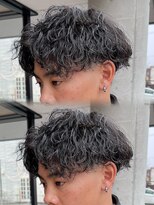 髪屋 紬 メンズ/メンズパーマ/メンズカット/波巻きスパイラル