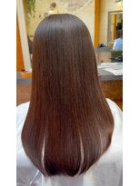 リリアン(Ririan)&nbsp;【橋本】酸性縮毛矯正+自社製品髪質改善トリートメント