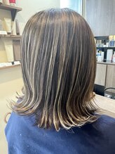 ヘアースペース ゼン(hair space Zen) 大人可愛い外ハネ
