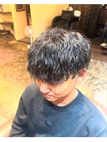 シリー 浦添店(SILLY)&nbsp;沖縄メンズ波巻きパーマ