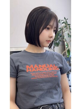 サンド 鹿児島中央(sand) ボブ/韓国ボブ/タッセルボブ/イメチェン/似合わせカット]