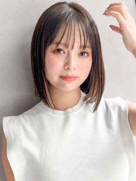 リヤン 表参道(lyann) 前髪似合わせカットモテ髪艶感ナチュラルストレート美髪