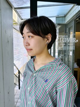 ハピネス 河原町店(Happiness) ハンサムショート　京都美容室　進詩織