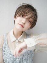 ギークス(GEEKS)&nbsp;【GEEKS渋谷】オリーブグレージュ/小顔/クールショート/秋カラー