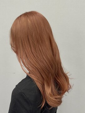 ピヨン 心斎橋(piLLon) オレンジベージュ/ブリーチカラー