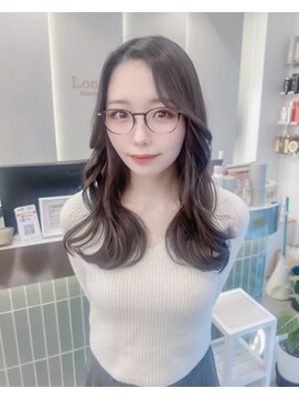 ロンドリゼル 札幌(Lond RiseL) 顔周り/小顔/レイヤー/髪質改善/韓国風巻き/ミルクティー/札幌